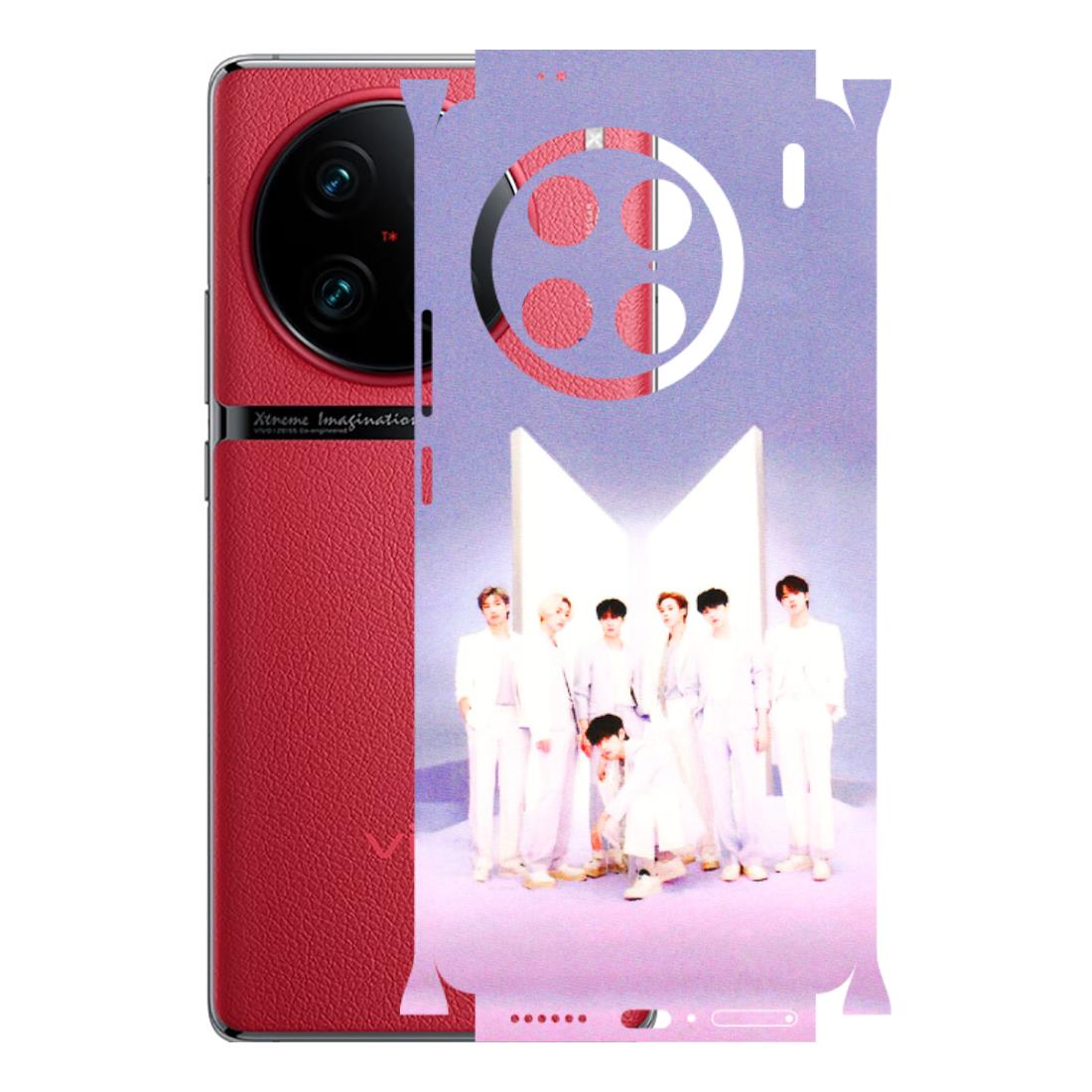 VIVO Z/V/X/T/U/S Series Phone Skins (All Models) - BTS - 3D Embossed Finish (L-94) Vivo X90 Pro