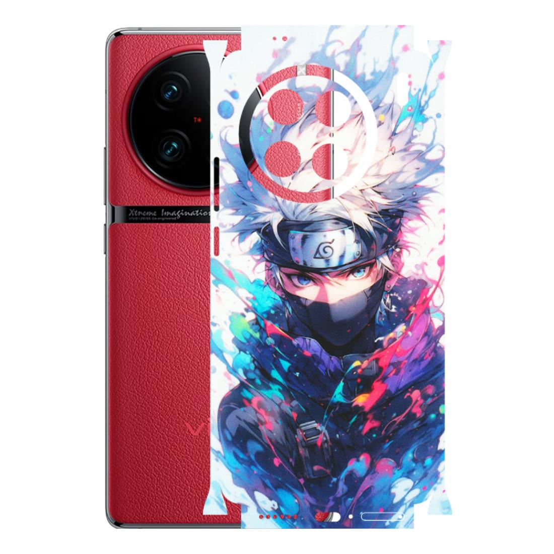 VIVO Z/V/X/T/U/S Series Phone Skins (All Models) - Naruto Face Mask - Matte Finish (M-03) Vivo X90 Pro
