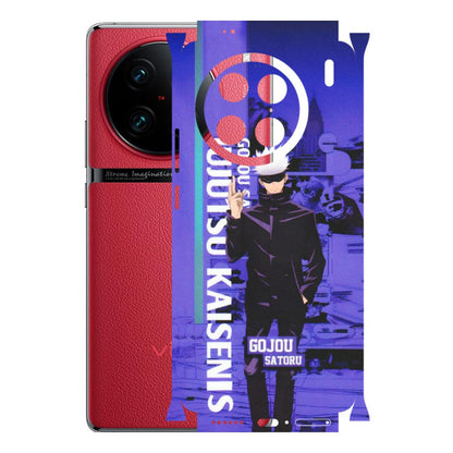 VIVO Z/V/X/T/U/S Series Phone Skins (All Models) - Jujutsu Kaisen Gojo - Matte Finish (M-05) Vivo X90 Pro