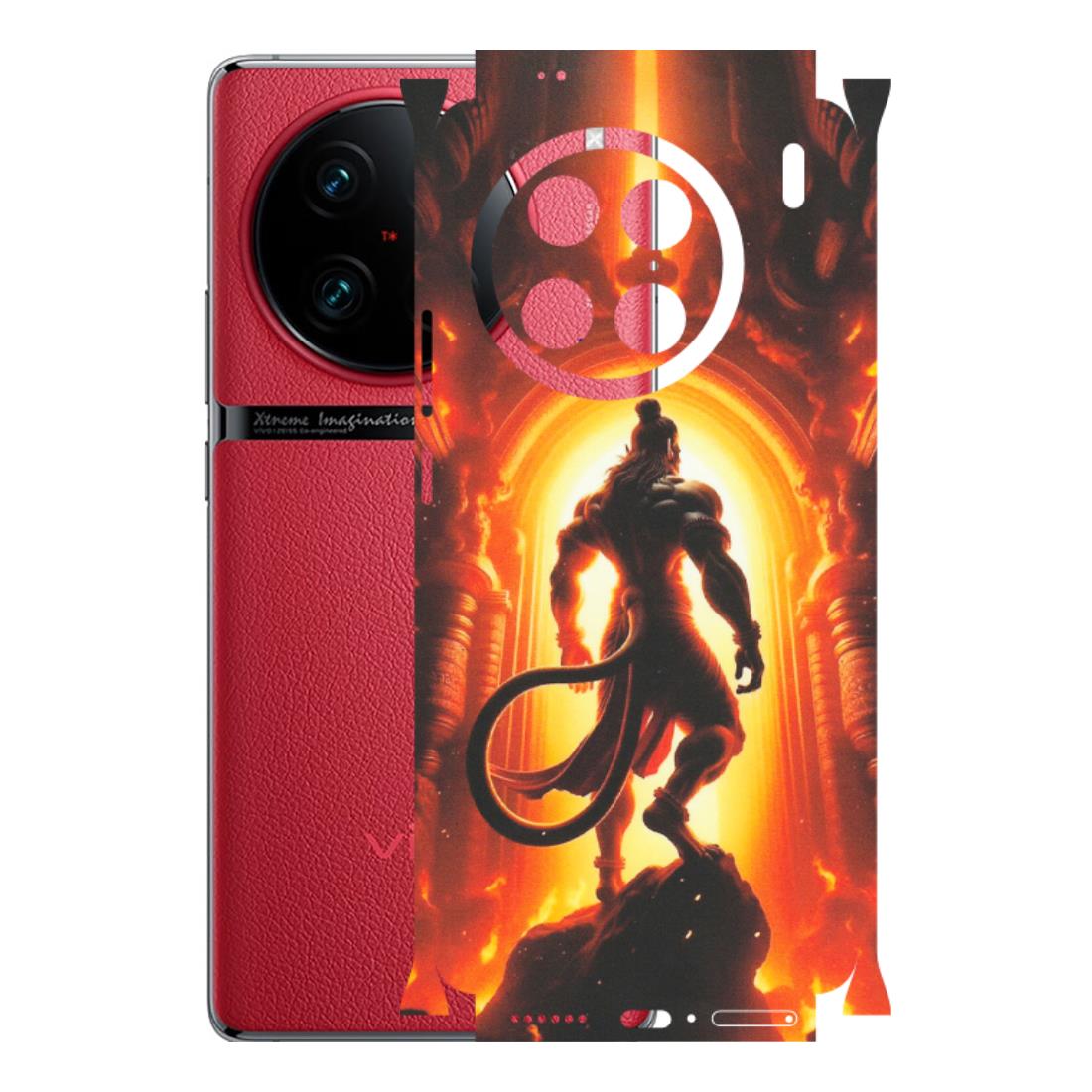 VIVO Z/V/X/T/U/S Series Phone Skins (All Models) - HanumanJi - Matte Finish (M-06) Vivo X90 Pro