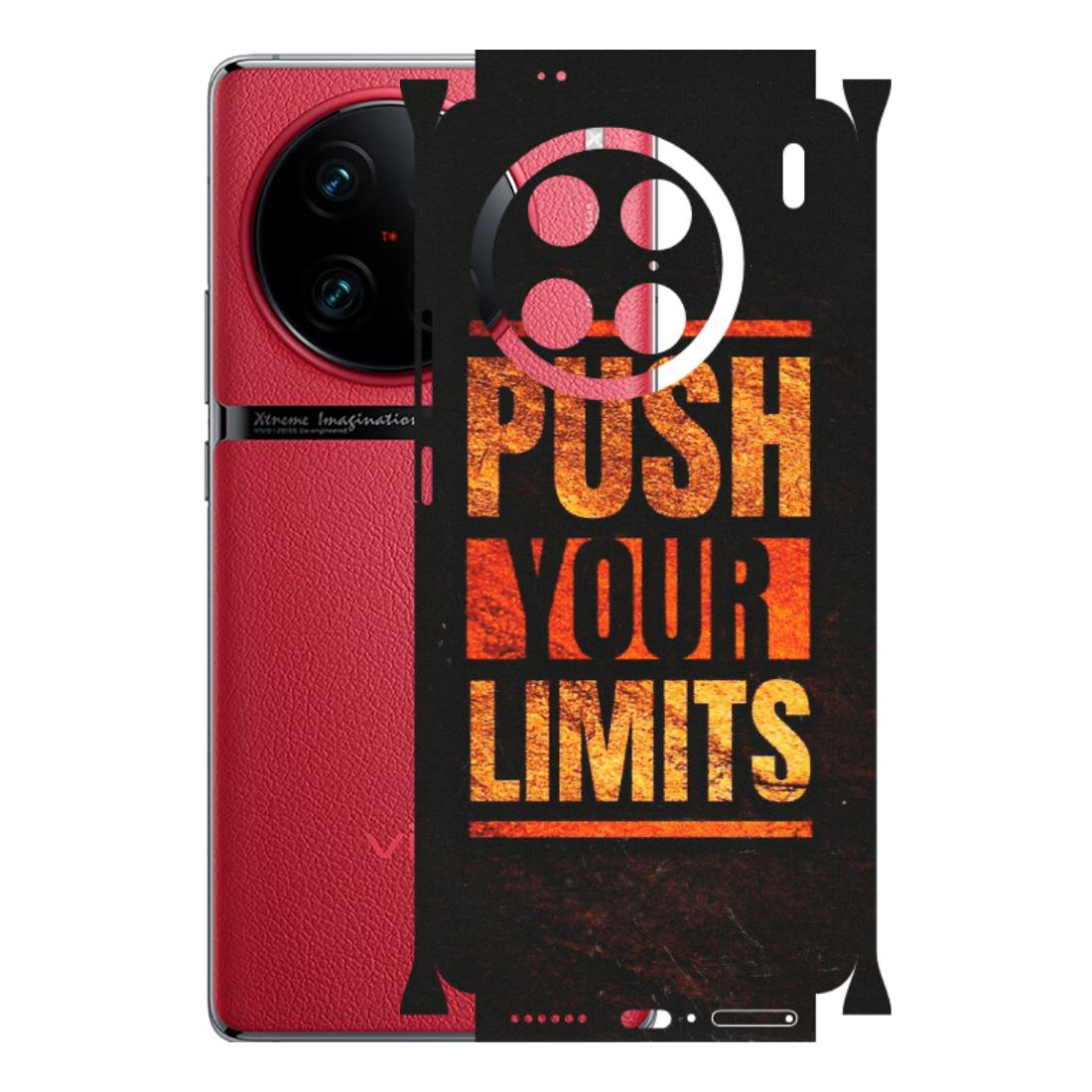 VIVO Z/V/X/T/U/S Series Phone Skins (All Models) - Push Your Limits - Matte Finish (M-118) Vivo X90 Pro