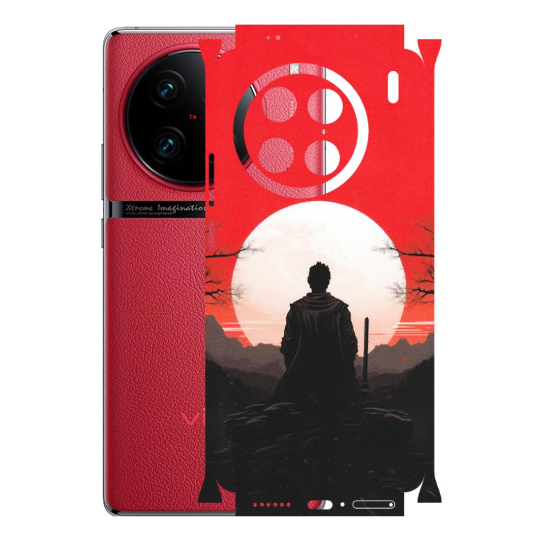 VIVO Z/V/X/T/U/S Series Phone Skins (All Models) - Samurai Anime - Matte Finish (M-141) Vivo X90 Pro