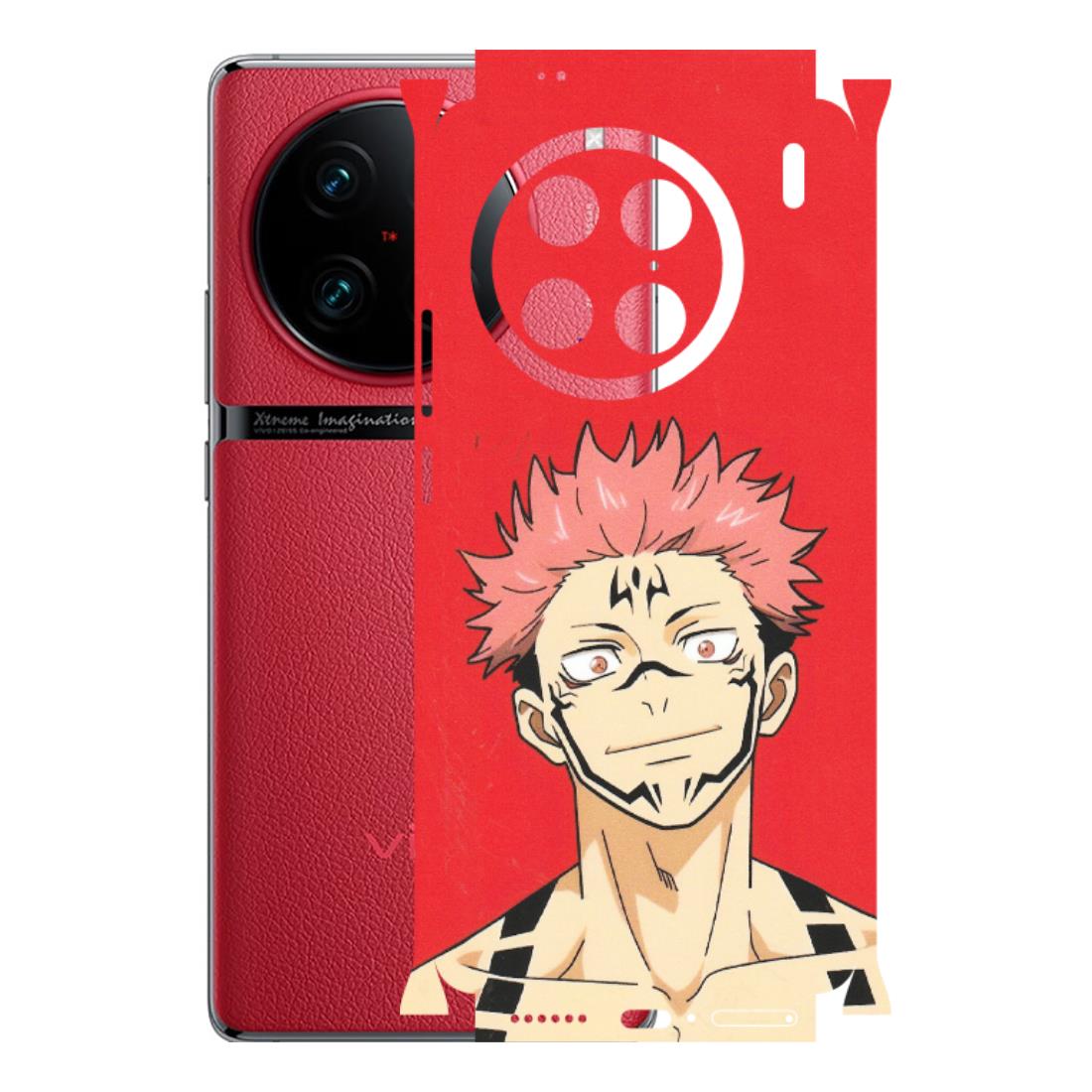 VIVO Z/V/X/T/U/S Series Phone Skins (All Models) - Ryomen Sukuna Fun Anime - Matte Finish (M-153) Vivo X90 Pro