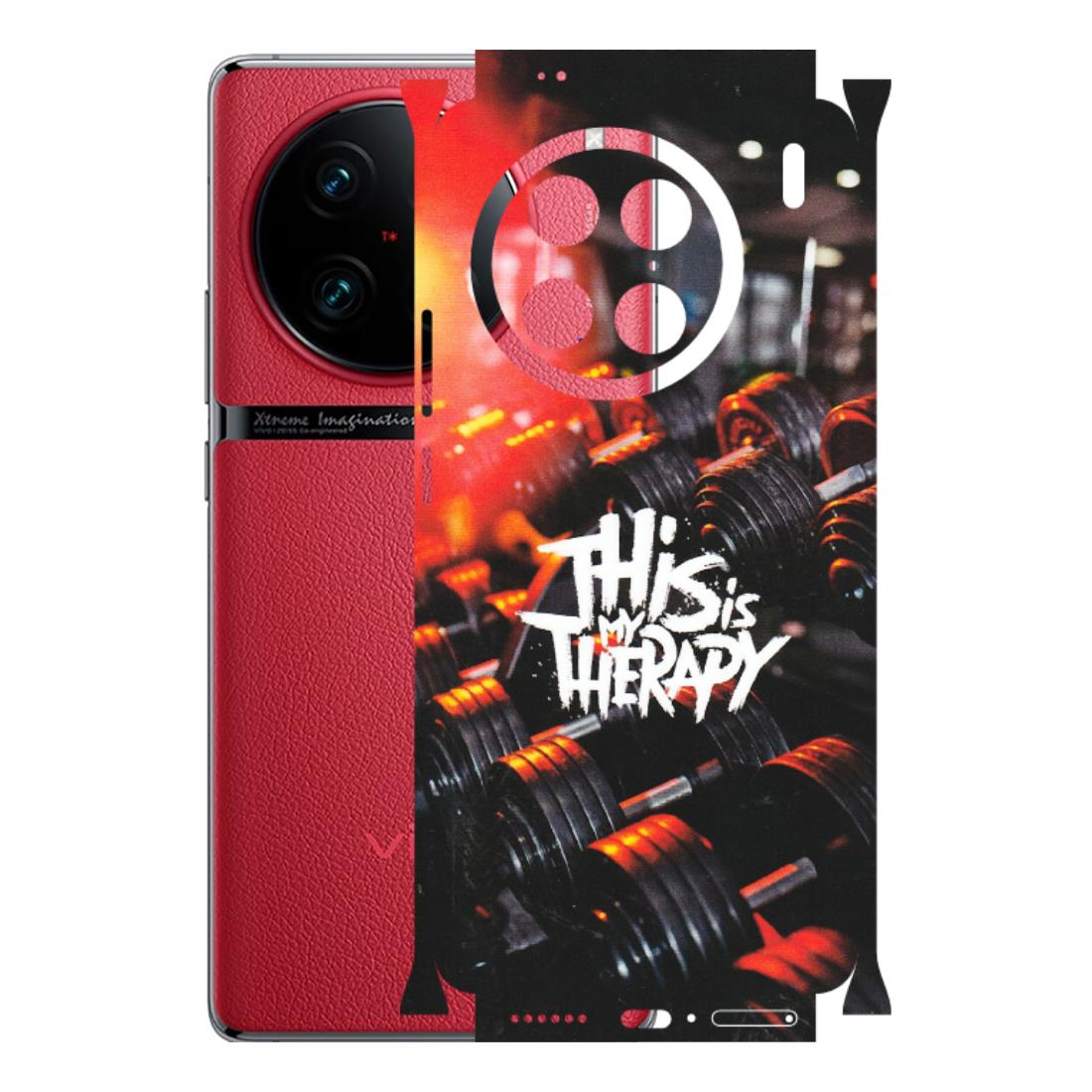 VIVO Z/V/X/T/U/S Series Phone Skins (All Models) - GYM Lover Therapy - Matte Finish (M-160) Vivo X90 Pro