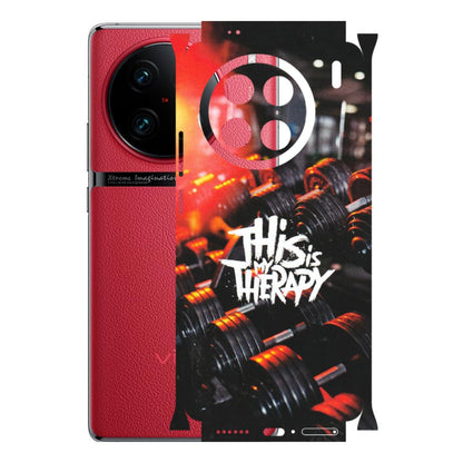 VIVO Z/V/X/T/U/S Series Phone Skins (All Models) - GYM Lover Therapy - Matte Finish (M-160) Vivo X90 Pro
