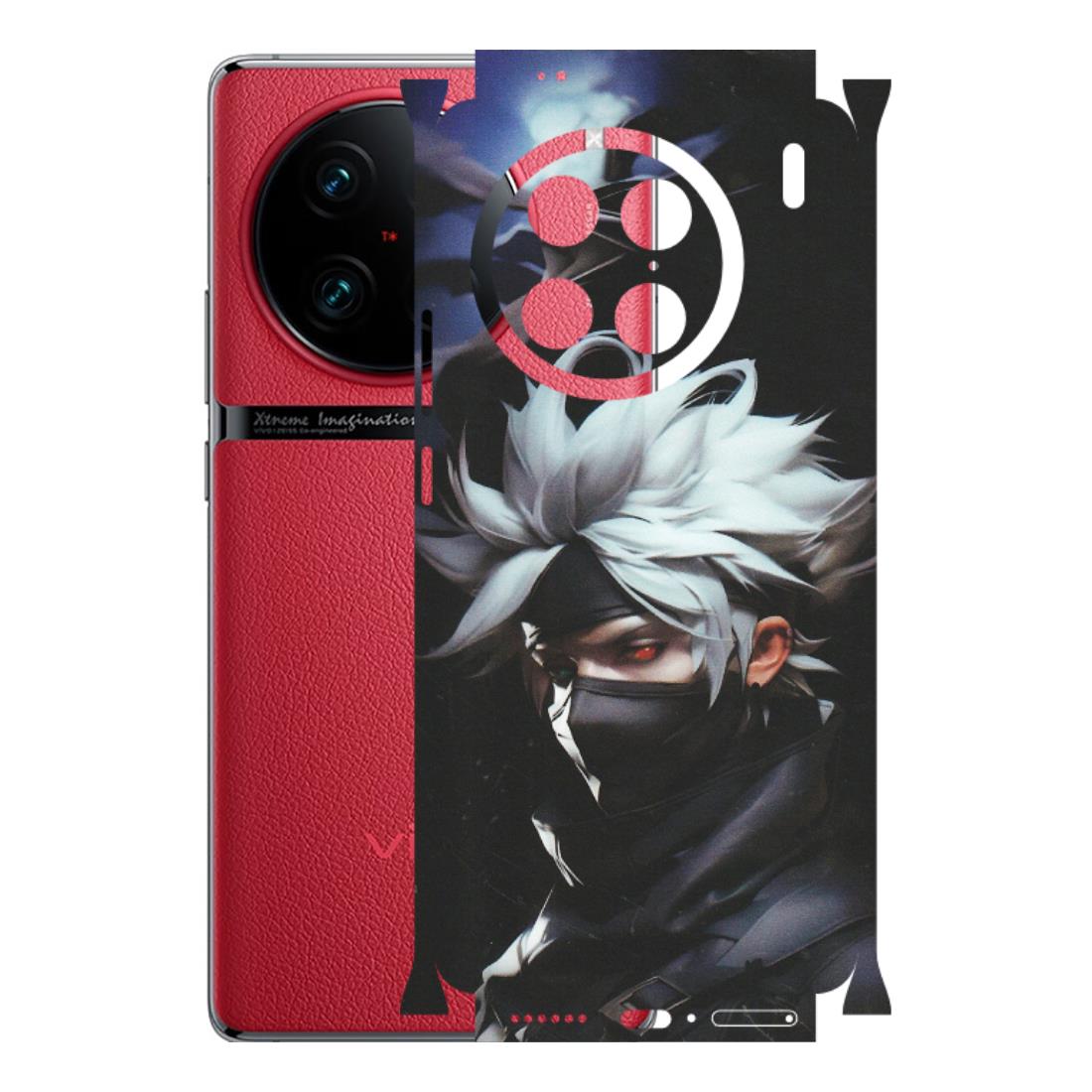 VIVO Z/V/X/T/U/S Series Phone Skins (All Models) - Kakashi Hatake Naruto - Matte Finish (M-169) Vivo X90 Pro