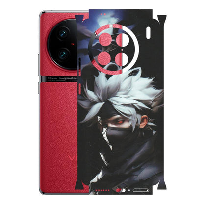 VIVO Z/V/X/T/U/S Series Phone Skins (All Models) - Kakashi Hatake Naruto - Matte Finish (M-169) Vivo X90 Pro