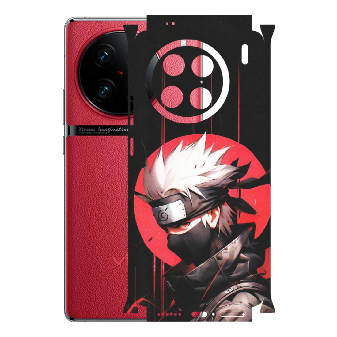 VIVO Z/V/X/T/U/S Series Phone Skins (All Models) - Naruto Anime Blood - Matte Finish (M-170) Vivo X90 Pro