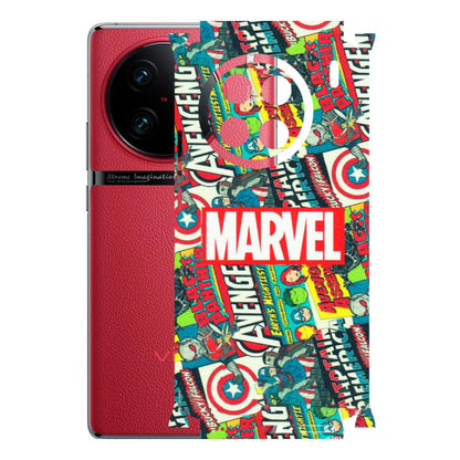VIVO Z/V/X/T/U/S Series Phone Skins (All Models) - Marvel Comic Lover - Matte Finish (M-30) Vivo X90 Pro