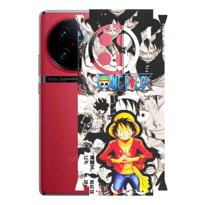 VIVO Z/V/X/T/U/S Series Phone Skins (All Models) - One Piece B&W - Matte Finish (M-63) Vivo X90 Pro