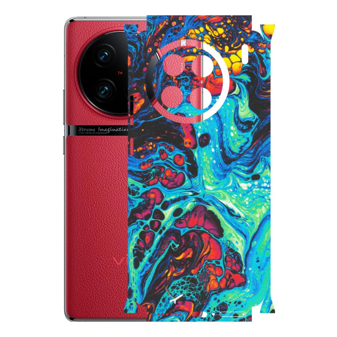 VIVO Z/V/X/T/U/S Series Phone Skins (All Models) - Majestic Galactic Marbel - Matte Finish (M-85) Vivo X90 Pro