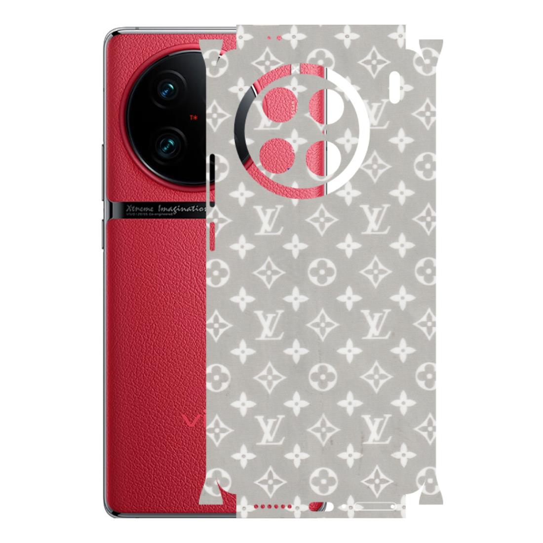 VIVO Z/V/X/T/U/S Series Phone Skins (All Models) - Luxury Brands Logo - Transparent Finish (T-07) Vivo X90 Pro