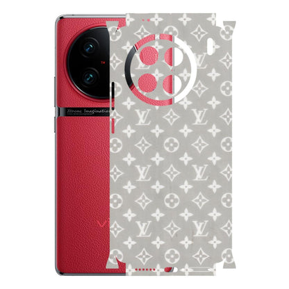 VIVO Z/V/X/T/U/S Series Phone Skins (All Models) - Luxury Brands Logo - Transparent Finish (T-07) Vivo X90 Pro