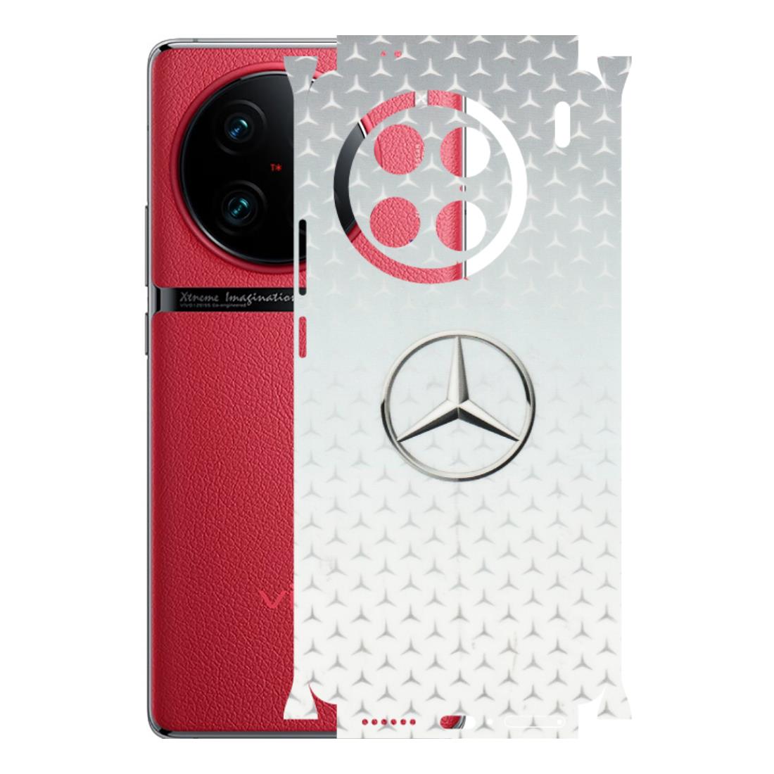 VIVO Z/V/X/T/U/S Series Phone Skins (All Models) - Mercedes Benz - Transparent Finish (T-10) Vivo X90 Pro