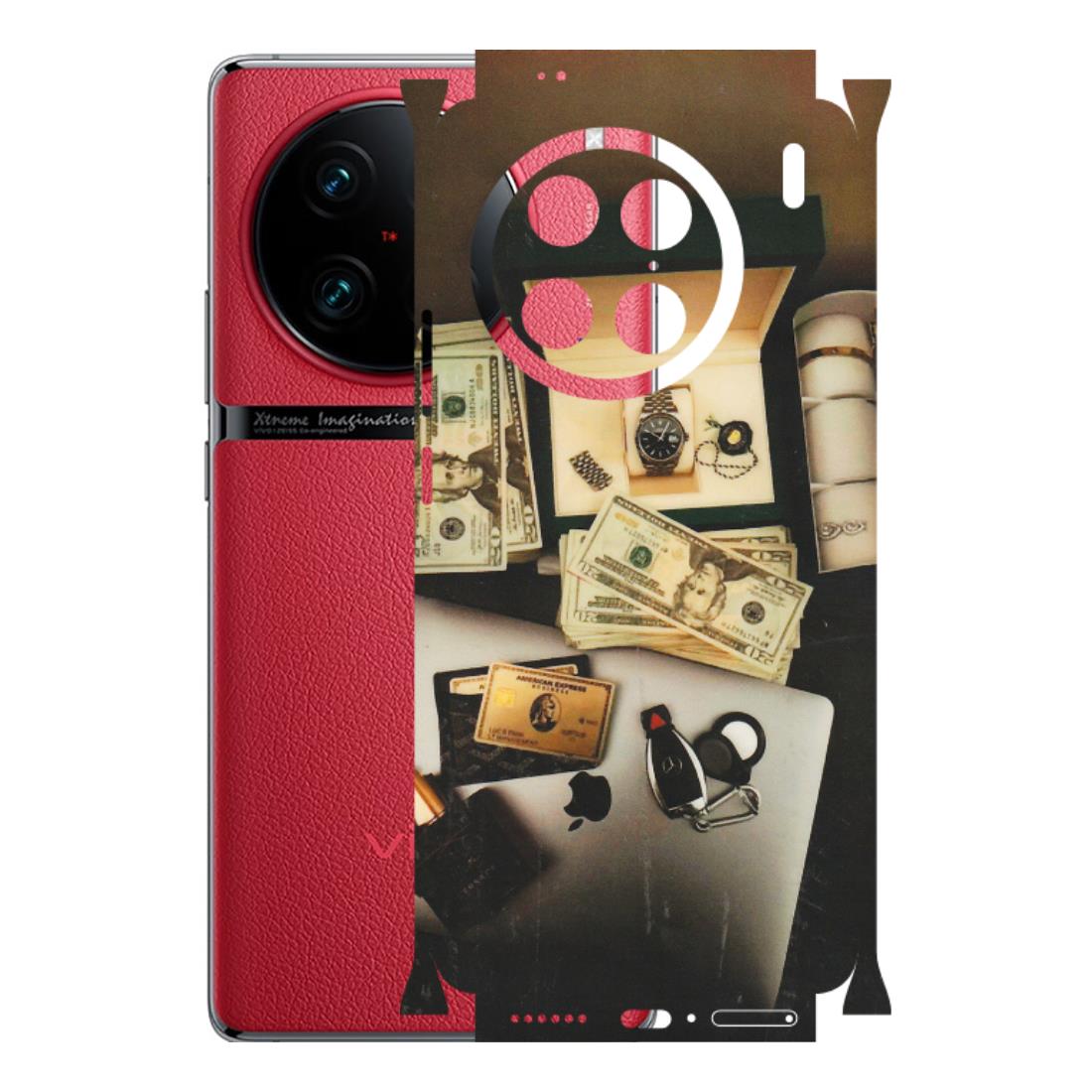 VIVO Z/V/X/T/U/S Series Phone Skins (All Models) - Luxury Lifestyle - Transparent Finish (T-11) Vivo X90 Pro
