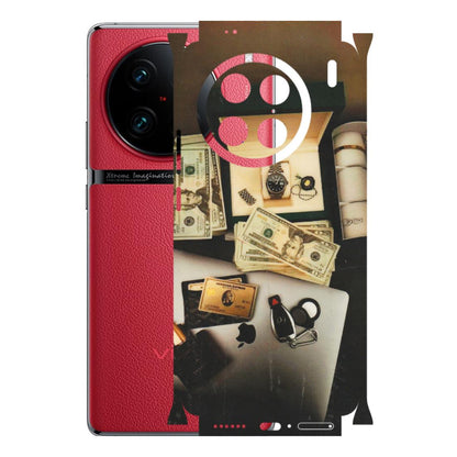 VIVO Z/V/X/T/U/S Series Phone Skins (All Models) - Luxury Lifestyle - Transparent Finish (T-11) Vivo X90 Pro