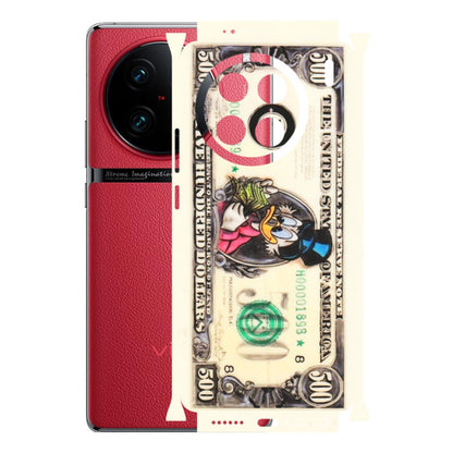 VIVO Z/V/X/T/U/S Series Phone Skins (All Models) - Five Hundred Dollar Duck - Transparent Finish (T-15) Vivo X90 Pro