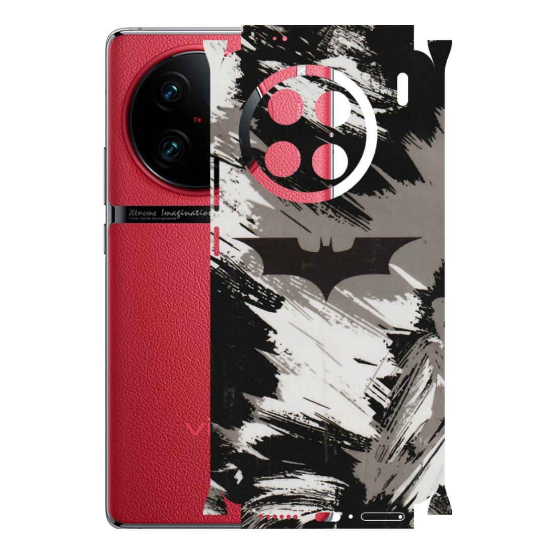 VIVO Z/V/X/T/U/S Series Phone Skins (All Models) - Batman Fleece DC - Transparent Finish (T-19) Vivo X90 Pro