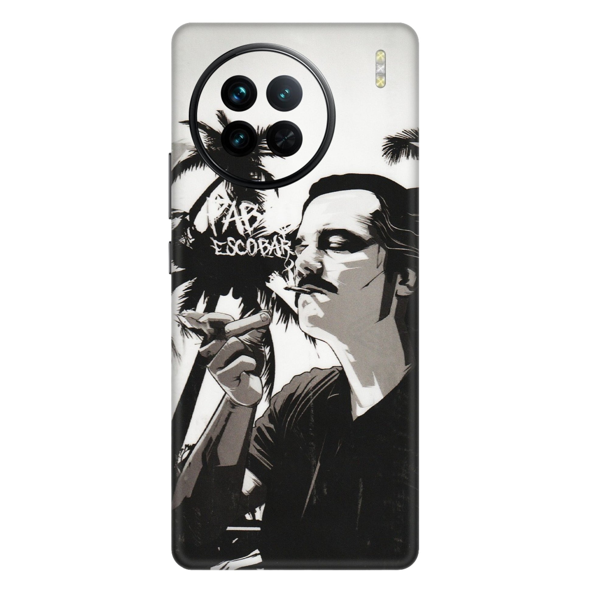 VIVO Z/V/X/T/U/S Series Phone Skins (All Models) - Pab Escobar - Transparent Finish (T-05) Vivo X90