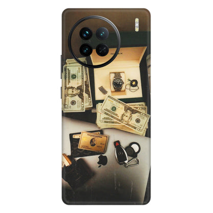 VIVO Z/V/X/T/U/S Series Phone Skins (All Models) - Luxury Lifestyle - Transparent Finish (T-11) Vivo X90