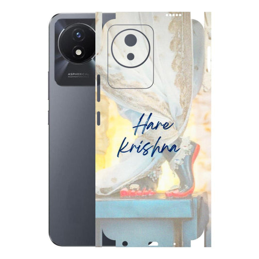 VIVO Y Series Phone Skins (All Models) - Hare Krishna - 3D Embossed Finish (L-03) Vivo Y02T