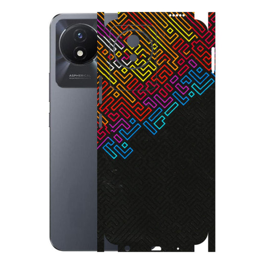 VIVO Y Series Phone Skins (All Models) - Dotme Pattern Art - 3D Embossed Finish (L-121) Vivo Y02T