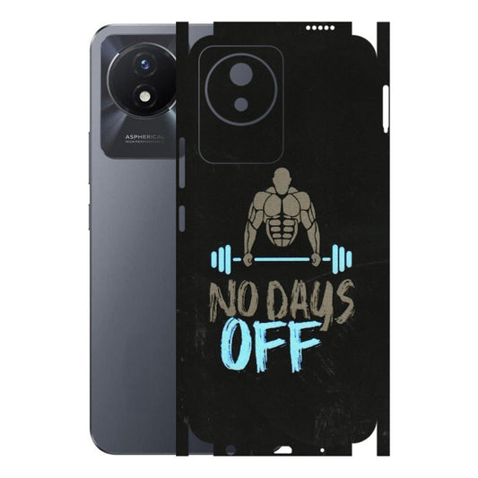 VIVO Y Series Phone Skins (All Models) - Gym Lover - 3D Embossed Finish (L-127) Vivo Y02T
