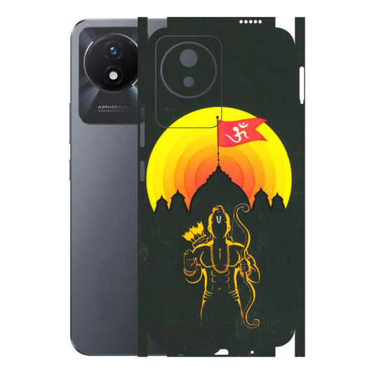 VIVO Y Series Phone Skins (All Models) - Lord Ram - 3D Embossed Finish (L-132) Vivo Y02T