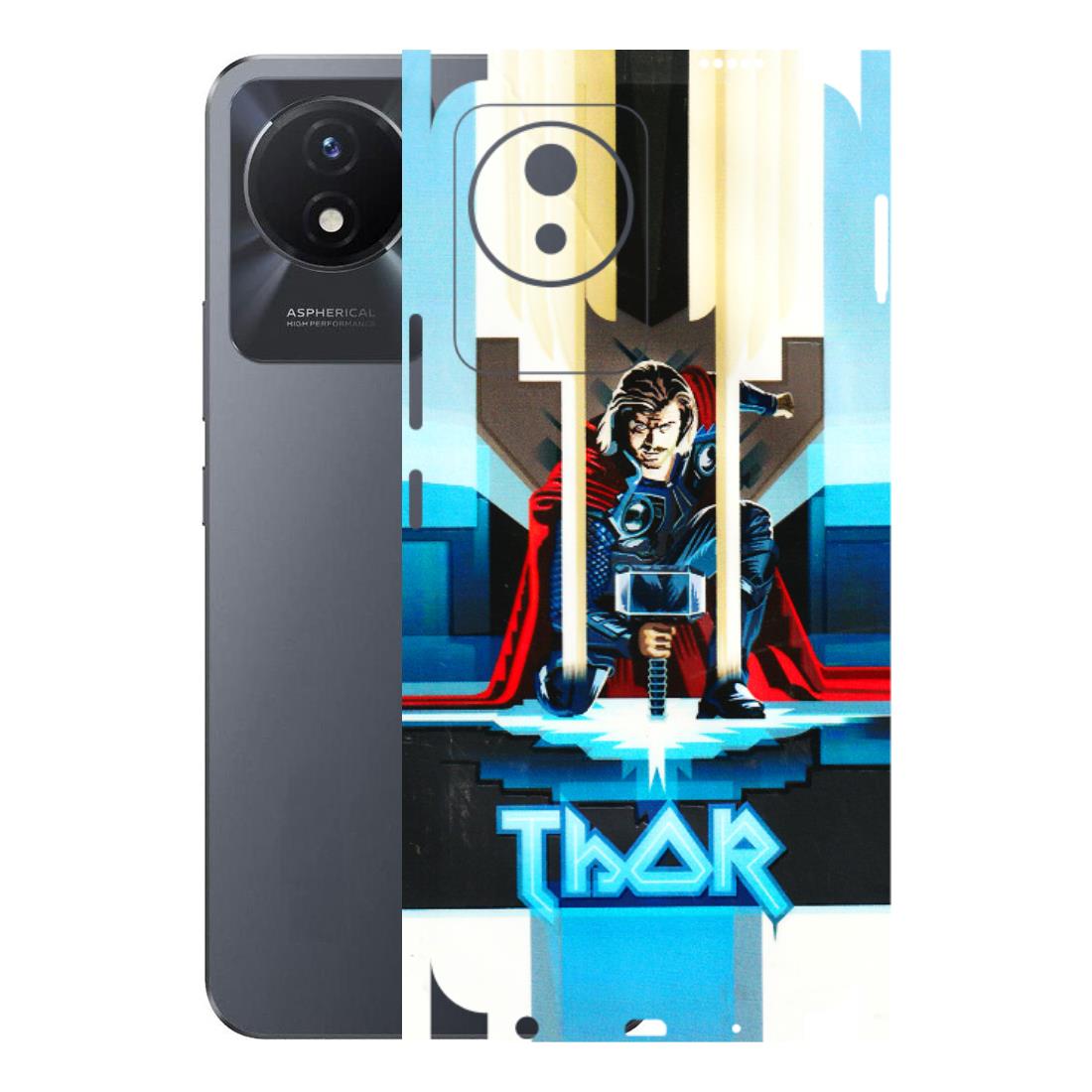 VIVO Y Series Phone Skins (All Models) - Thor - 3D Embossed Finish (L-137) Vivo Y02T