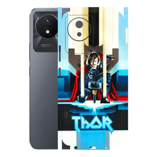 VIVO Y Series Phone Skins (All Models) - Thor - 3D Embossed Finish (L-137) Vivo Y02T