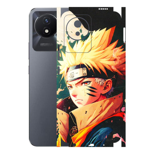 VIVO Y Series Phone Skins (All Models) - New Naruto - 3D Embossed Finish (L-148) Vivo Y02T