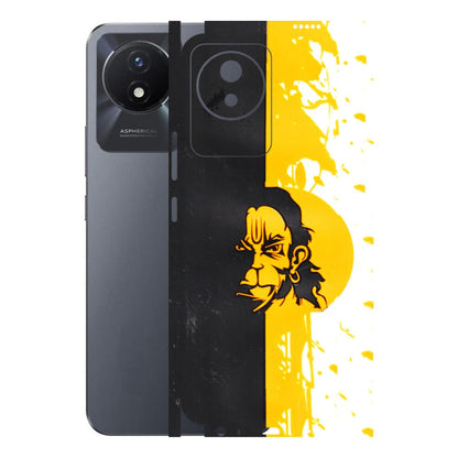 VIVO Y Series Phone Skins (All Models) - Bajrangbali - 3D Embossed Finish (L-151) Vivo Y02T
