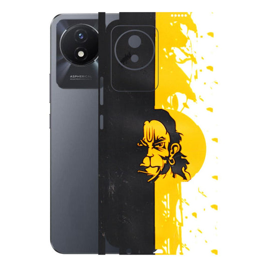 VIVO Y Series Phone Skins (All Models) - Bajrangbali - 3D Embossed Finish (L-151) Vivo Y02T