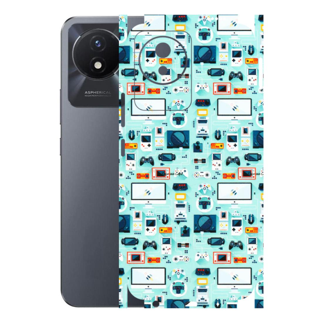 VIVO Y Series Phone Skins (All Models) - Gadgets Doodle - 3D Embossed Finish (L-184) Vivo Y02T