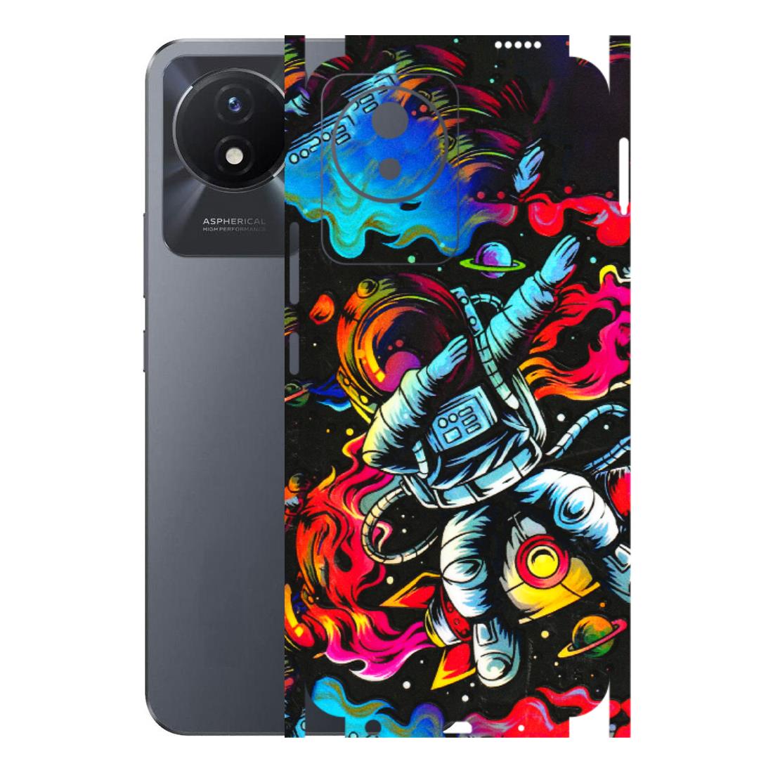 VIVO Y Series Phone Skins (All Models) - Astronaut Dope - 3D Embossed Finish (L-191) Vivo Y02T