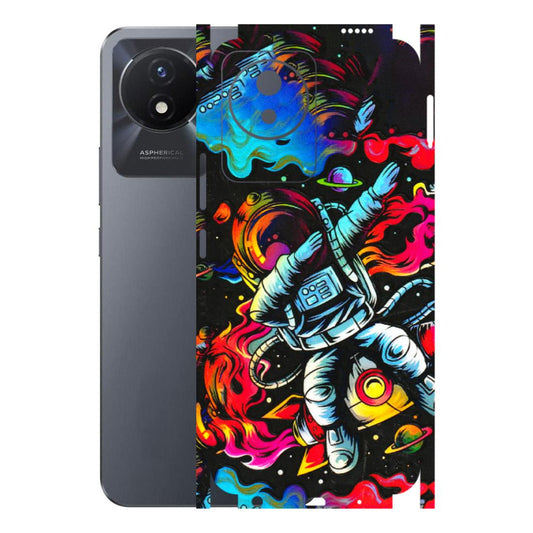 VIVO Y Series Phone Skins (All Models) - Astronaut Dope - 3D Embossed Finish (L-191) Vivo Y02T