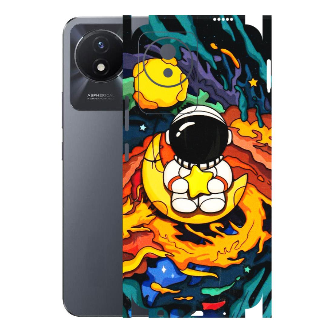 VIVO Y Series Phone Skins (All Models) - Baby Astronaut - 3D Embossed Finish (L-197) Vivo Y02T