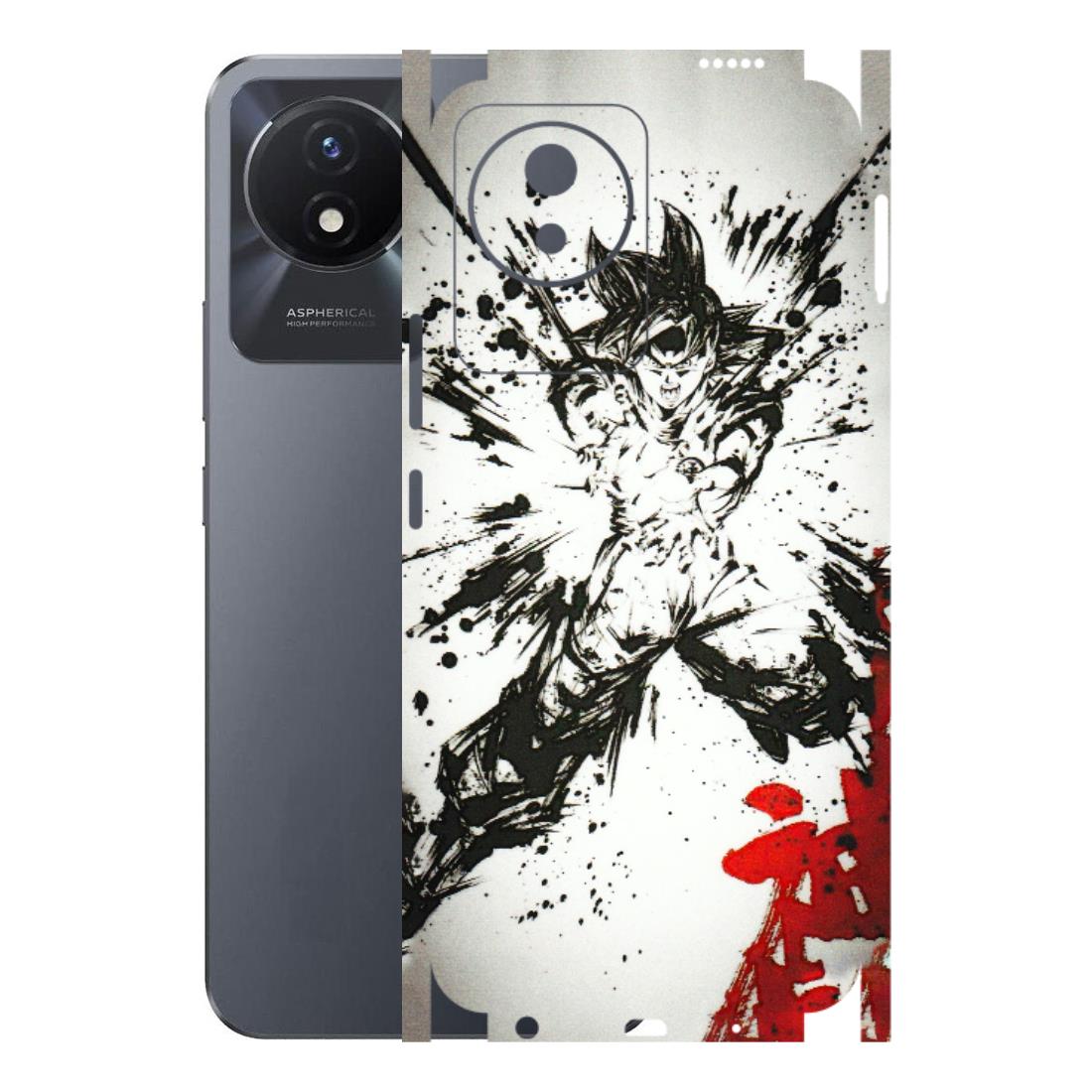 VIVO Y Series Phone Skins (All Models) - DBZ - 3D Embossed Finish (L-206) Vivo Y02T