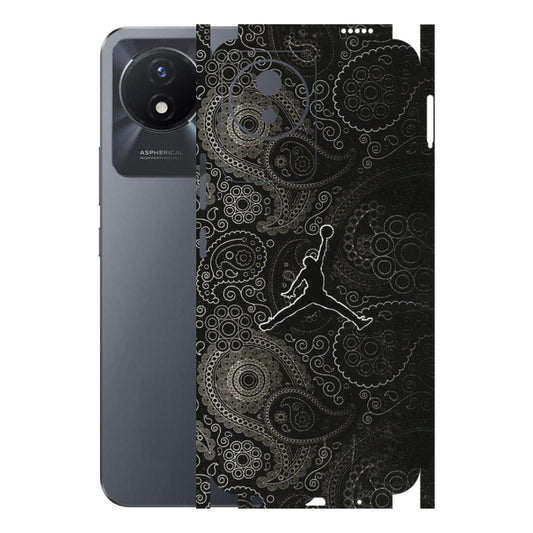 VIVO Y Series Phone Skins (All Models) - Basketball Player Artwork - 3D Embossed Finish (L-215) Vivo Y02T