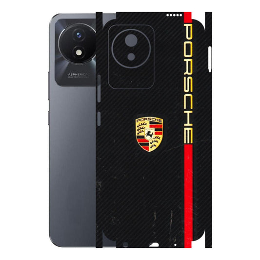 VIVO Y Series Phone Skins (All Models) - Premium Porsche - 3D Embossed Finish (L-225) Vivo Y02T