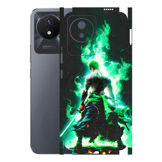 VIVO Y Series Phone Skins (All Models) - Zoro Sword - 3D Embossed Finish (L-241) Vivo Y02T
