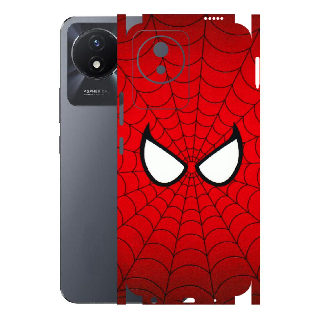 VIVO Y Series Phone Skins (All Models) - Spidey Eyes - 3D Embossed Finish (L-257) Vivo Y02T