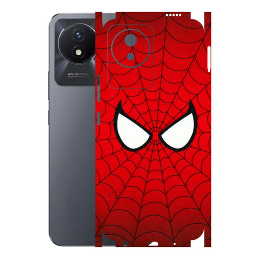 VIVO Y Series Phone Skins (All Models) - Spidey Eyes - 3D Embossed Finish (L-257) Vivo Y02T