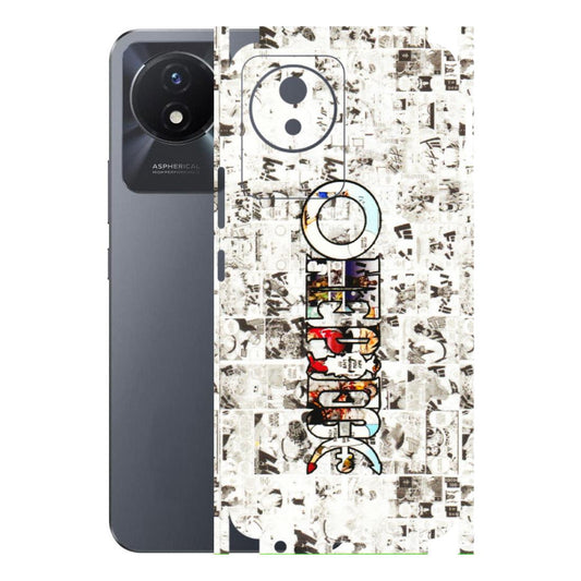 VIVO Y Series Phone Skins (All Models) - One Piece Manga - 3D Embossed Finish (L-26) Vivo Y02T