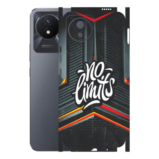 VIVO Y Series Phone Skins (All Models) - No Limits - 3D Embossed Finish (L-286) Vivo Y02T