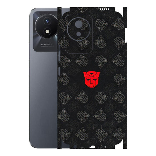 VIVO Y Series Phone Skins (All Models) - Transformers Devastation - 3D Embossed Finish (L-301) Vivo Y02T