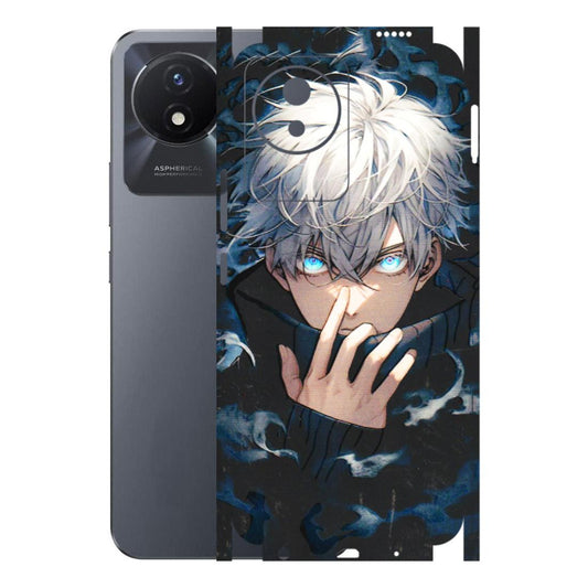 VIVO Y Series Phone Skins (All Models) - New Jujutsu Kaisen Anime - 3D Embossed Finish (L-313) Vivo Y02T