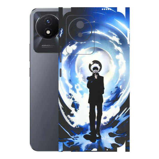 VIVO Y Series Phone Skins (All Models) - Jujustu Kaisen Anime Manga - 3D Embossed Finish (L-317) Vivo Y02T