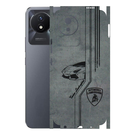 VIVO Y Series Phone Skins (All Models) - New Lamborgini Aventador - 3D Embossed Finish (L-321) Vivo Y02T