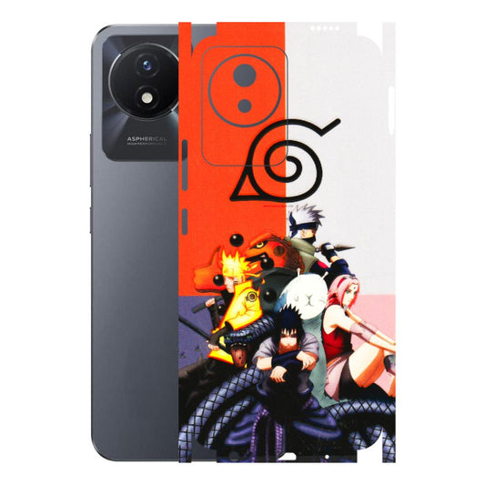 VIVO Y Series Phone Skins (All Models) - Naruto Final Fight - 3D Embossed Finish (L-33) Vivo Y02T